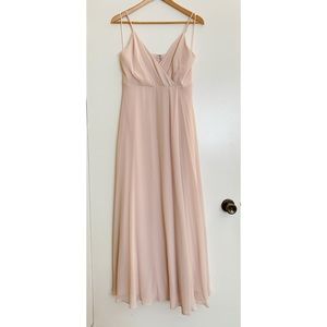 Birdy Grey Kaia Pale Blush Maxi Dress, Small